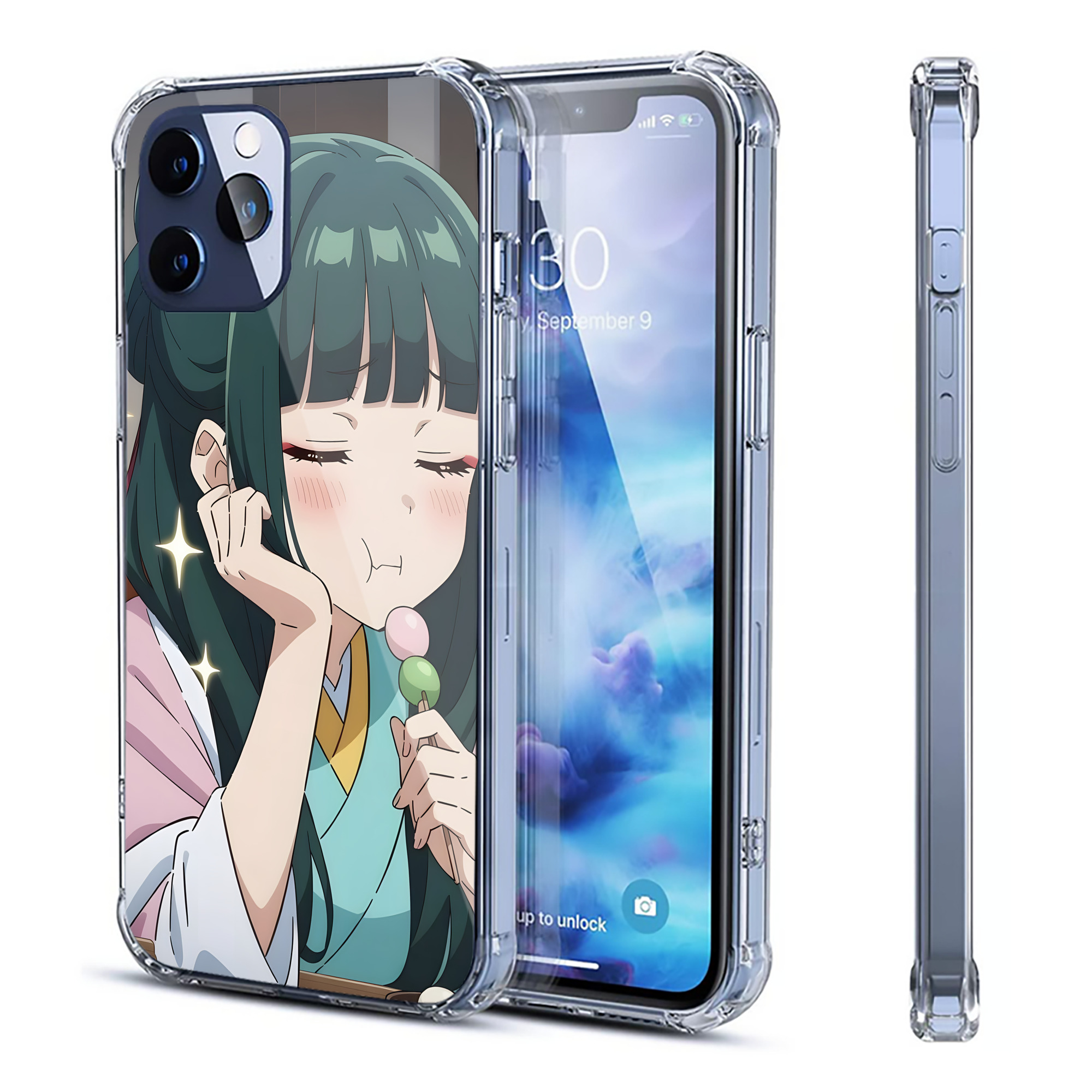 （画像用） 薬屋のひとりごと The Apothecary Diaries 【iPhone 12シリーズ対応】透明スマホケース（クリアソフトケース）